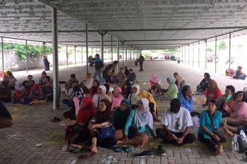 Bertahap, pemindahan pedagang ke los sementara Pasar Prawirotaman