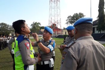 Polda Lampung Gelar Sidak ke Polres Waykanan