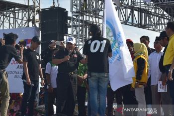 Ribuan Relawan PuJo Mesuji Siap Menangkan Jokowi-Ma'ruf