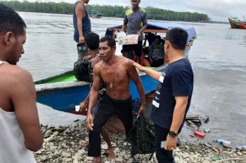 Delapan Awak KM Sinar SGP Berhasil Diselamatkan SAR Timika