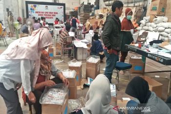 KPU Surakarta: Sortir dan pelipatan surat suara selesai Minggu