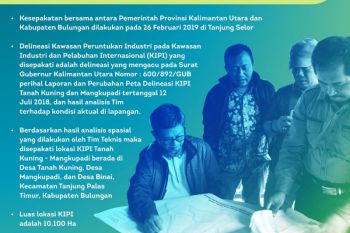Pemprov Kaltara-Pemkab Bulungan Sepakati Delineasi KIPI