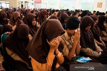 Doa bersama jelang UNBK