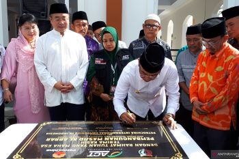 Petrochina, ACT dan Bupati Sigi resmikan Masjid Al Abrar Potoya