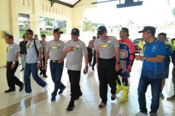 Wakapolda Kalteng lepas ratusan peserta Bimbat Adventure Trail
