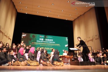 Dosen-mahasiswa China terpukau terhadap guru kesenian Indonesia