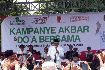 Jokowi siap berdebat, kata Ma'ruf Amin