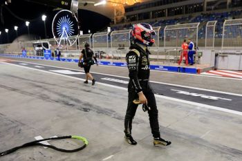Halangi Lando Norris, Grosjean diganjar mundur tiga posisi start