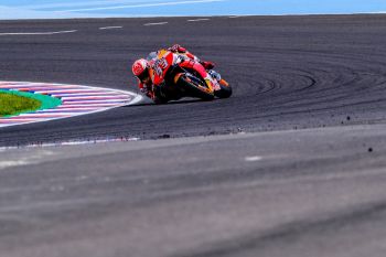 GP Argentina, Marquez tak terkejar untuk finis pertama