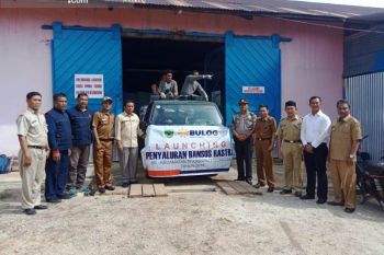 Dinsos Lingga mulai launching penyaluran Bansos Rastra