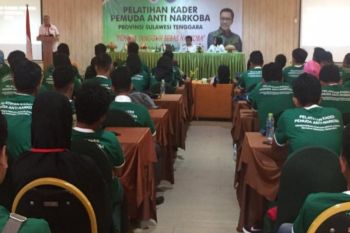 BNNP-Kemenpora beri pelatihan Pemuda Anti Narkoba