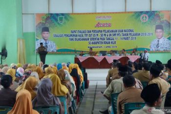 Bupati Rohil kecewa hasil try out UN mengecewakan