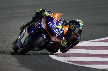 Pebalap Indonesia terjatuh namun bisa selesaikan balapan Moto2