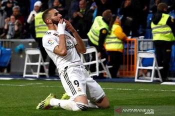 Real Madrid susah payah taklukan tim juru kunci Huesa 3-2