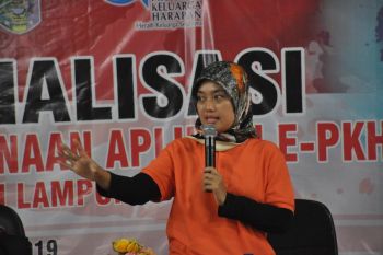 Pendamping PKH Lampung Timur Pakai E-PKH