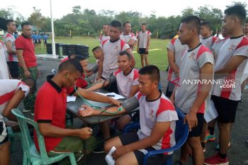 122 prajurit Batalyon Infanteri 141/AYJP  seleksi pasukan perdamaian