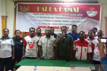 Pemuda Papua dukung pemilu 2019 aman dan damai