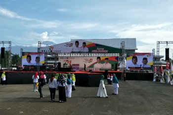 Kampanye Prabowo dipadati warga Pangkalpinang