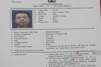 Direktur PT DSI dan mantan Kadishutbun Siak jadi buronan