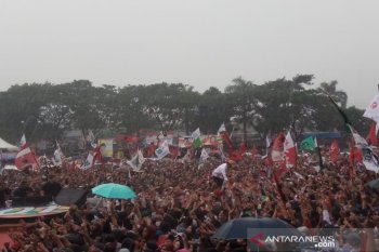Jokowi optimistis raih 75 persen di Tegal