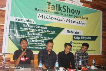 Generasi milenial NTB diajak menggunakan hak pilih
