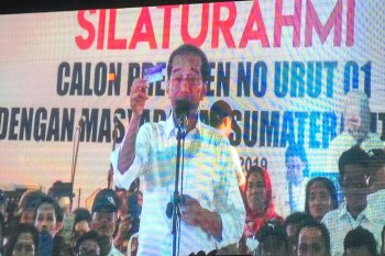 Kampanye terbatas Jokowi di Deliserdang