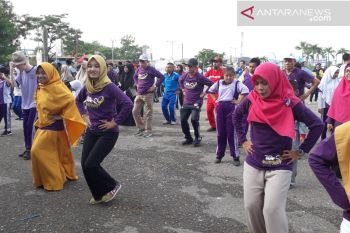 Wagub Sultra olahraga bersama anak autis