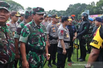 10 ribu personel gabungan diturunkan kawal kampanye terbuka Prabowo-Sandi