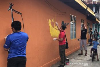 Kampung Bandar, kota tuanya Pekanbaru, mulai "bersolek" untuk Riau Festival 2019