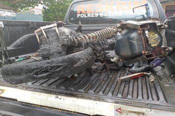 Gagal mencuri, pelajar SMA di Bartim bakar motor warga