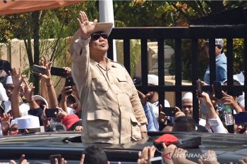 Prabowo optimistis menang Pilpres 2019