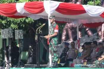 Pangdam pimpin gelar pasukan pengamanan presiden