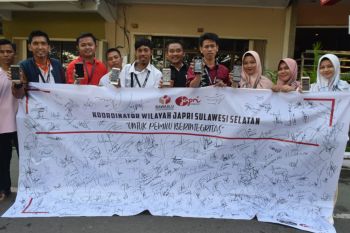 Japri Sulsel sosialisasi aplikasi pemantau pemilu