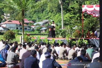 Polres Padang Panjang gelar istighosah sambut Pemilu