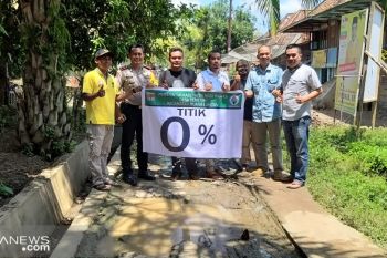 Desa Semeteh Musi Rawas bangun jalan desa dan gedung olahraga