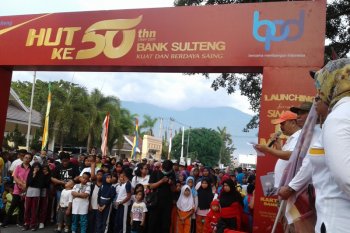 Jalan Santai HUT ke-50 Bank Sulteng