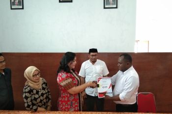 Logistik pemilu di Mimika didistribusikan satu pekan sebelum pencoblosan