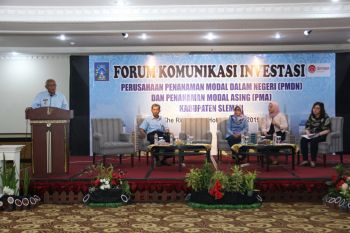 Sleman menyelenggarakan forum komunikasi investasi perusahaan