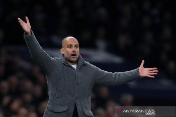 Guardiola membela diri usai timnya kalah