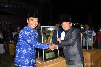 Tanjung juara umum MTQ tingkat kabupaten tahun 2019