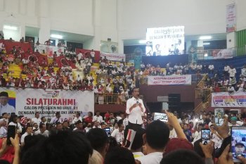 Jokowi hadiri silaturahmi dengan masyarakat di Ciracas Jakarta