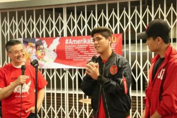 Putra Erick Thohir semarakkan kampanye pendukung Jokowi-Ma'ruf di AS