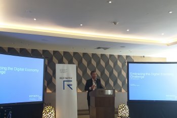 ANTARA, Refinitiv, dan Asbanda menggelar diskusi tantangan ekonomi digital
