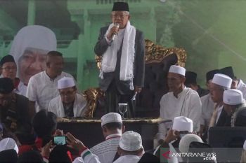 Ma'ruf Amin optimistis raih 62 persen suara nasional