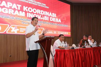 Wagub Sulut : Pengelola dana desa jangan pikir keuntungan pribadi