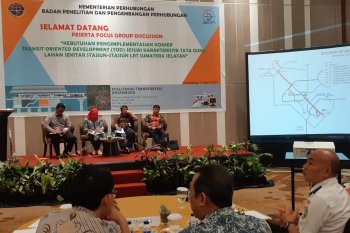 Pengembangan hunian terintegrasi LRT Palembang tuntas 2023