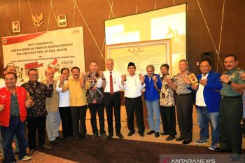 Forkopimda Jateng berkomitmen gelar pemilu damai
