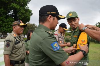 2.350 satlinmas dan Satpol PP siap apamnakn TPS