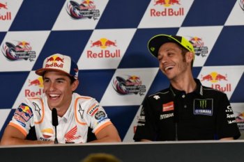 Rossi puji performa Marquez jelang  Grand Prix Thailand
