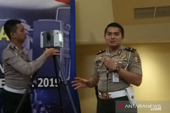 Korlantas kenalkan gawai canggih bisa rekam data TKP kecelakaan dalam dua menit